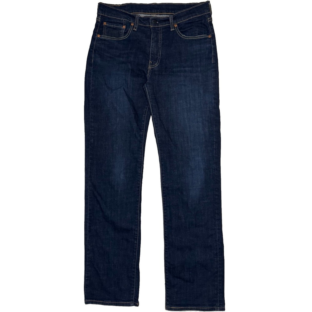 Levi 514 Big "E" Denim Jeans Pants Straight Leg Dark Wash Size 32x32